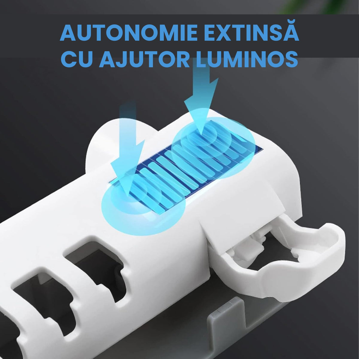 Suport Antibacterian Periuță și Pastă